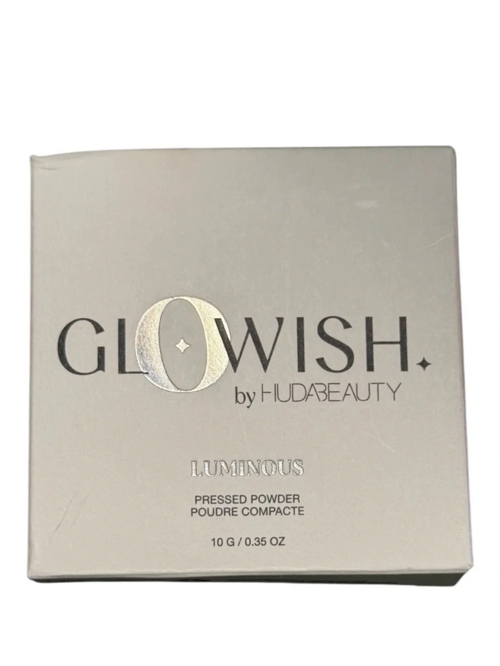 Huda Beauty Fair 01 GloWish Luminous Pressed Powder NWT Makeup